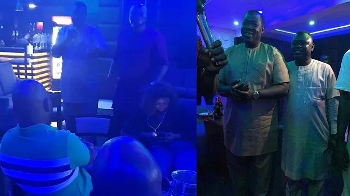 Mr Latin's Surprise birthday for Legend Actor Taiwo Hassan Ogogo @61st