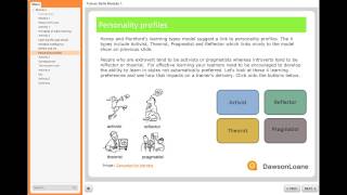Trainer Skills Award - peek inside Module 1
