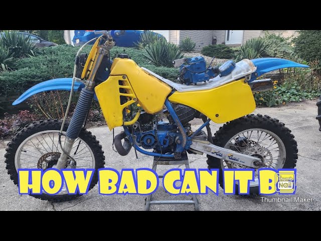 SPECTACULAR 1990 SUZUKI RM125 SLINGSHOT - YouTube