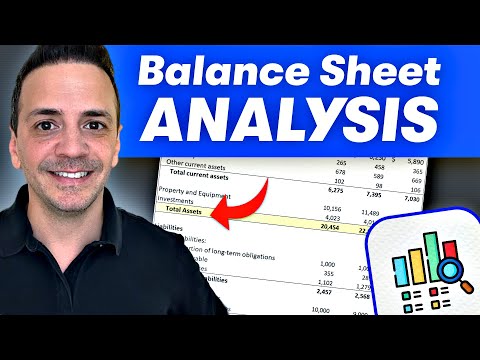 How To Read & Analyze The Balance Sheet Like a CFO | The Complete Guide To Balance Sheet Analysis