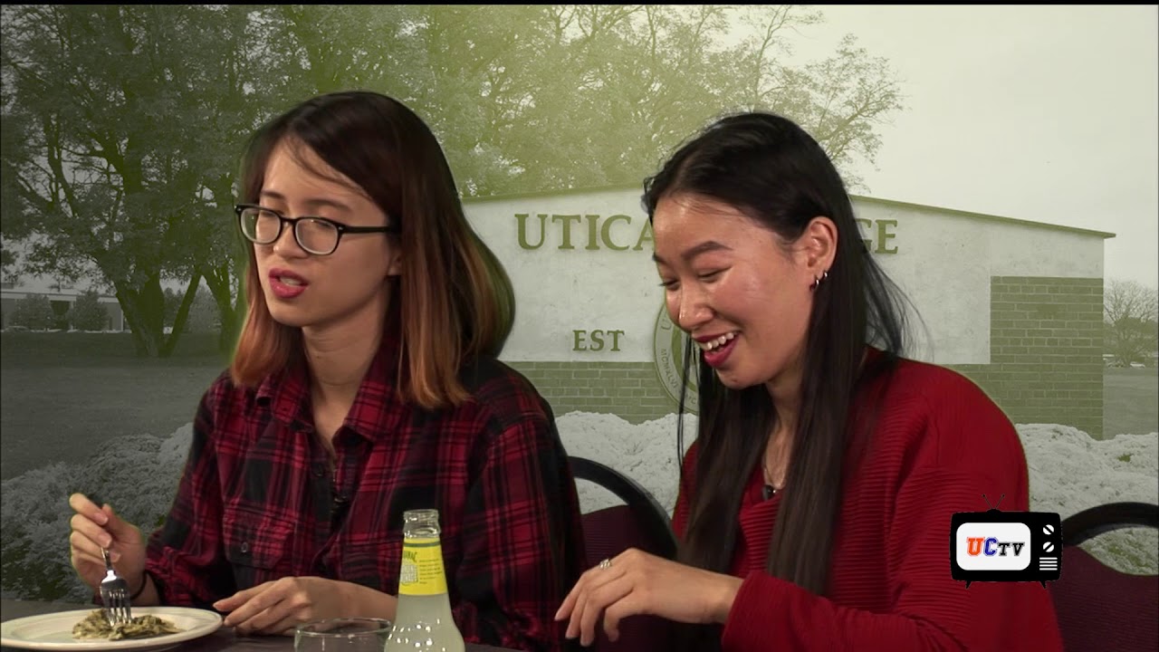 Utica College International Students Try Utica Foods YouTube