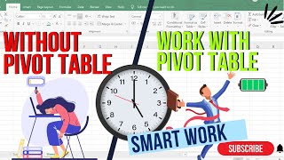 LEARN PIVOT TABLE IN 6 MINUTES (MIRCOSOFT EXCEL)