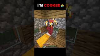Am I Cooked??😭 #minecraftclutch #minecraftcommunity #minecraftcreators #minecraftdaily