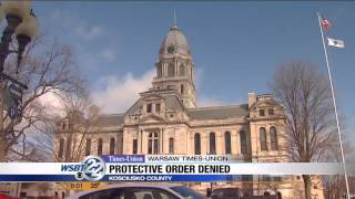 Protective order denied in Kosciusko County