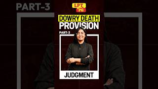 Provisions for Dowry Deaths Cases: Part 3 #shorts