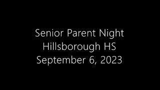 Senior Parent Night 2023