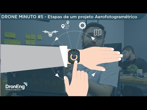 Drone Minuto #5 - Etapas de um projeto Aerofotogramétrico - YouTube