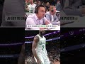 JB got TD Garden on their FEET with the poster 🤯