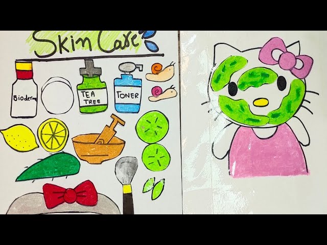 🍄🐸🦋 Kit de skin care 🦋🐸🍄 #skincare #paperduck #fypシ #fy