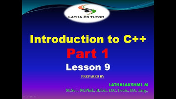 #53 - 11th CS - Ln 9 Introduction to C++ Part 1