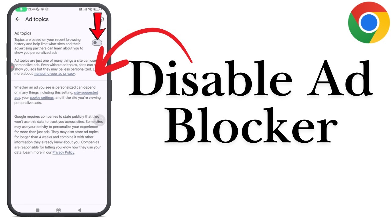 How To Disable Ad Blocker on Google Chrome - YouTube