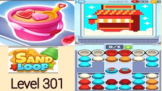 Sand loop level 301 letter box solution and walkthrough for gameplay 