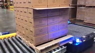 Robotic AGV Staging to Dock Loading Application