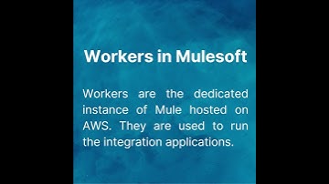 Workers in Mulesoft