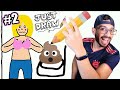 DIBUJANDO PARA GANAR PARTE 2 | Just Draw Gameplay | Juegos Luky