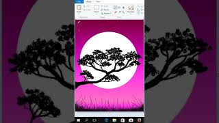 How to draw in paint #computer drawing Art udhaya paint tamil