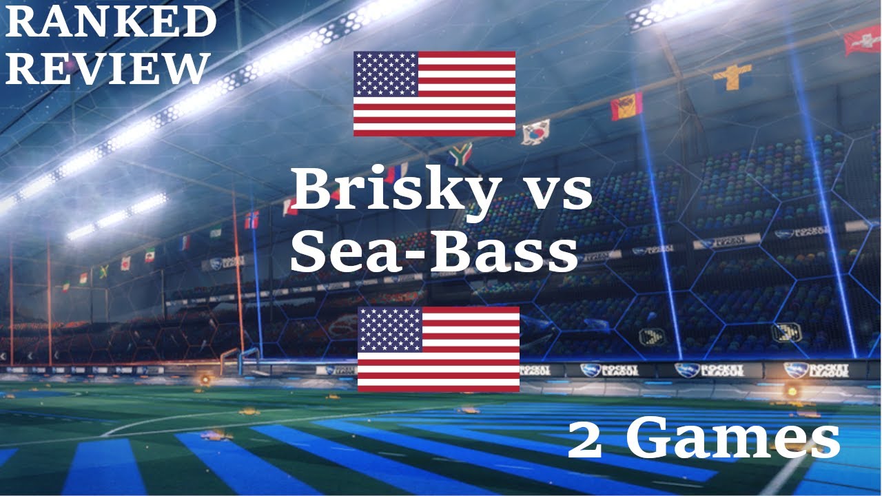 Rocket League 1v1 | Brisky vs Sea-Bass | Ranked Review