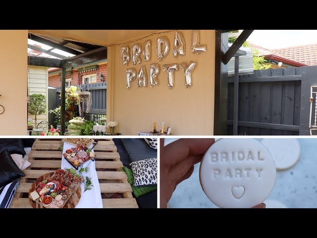 Grazing Table Bridal Shower - Hens Party Ideas - Grazing Platters - Youtube