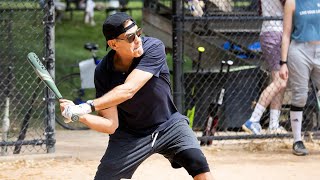 George Clooney's Hidden Talent: Hollywood Star Reaches for Home Run in NYC