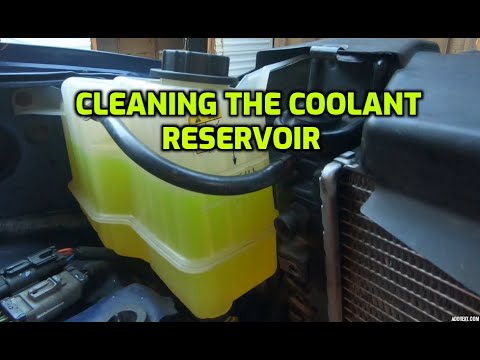 HOW TO CLEAN A COOLANT RESERVOIR