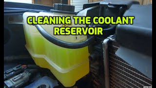HOW TO CLEAN A COOLANT RESERVOIR
