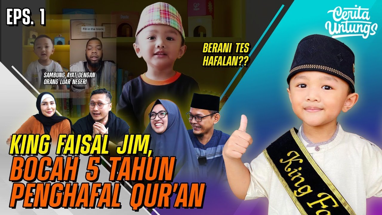 Lagi Viral!!! Bocah 5 Tahun yang Gemar Hapal Quran, King Faisal jim