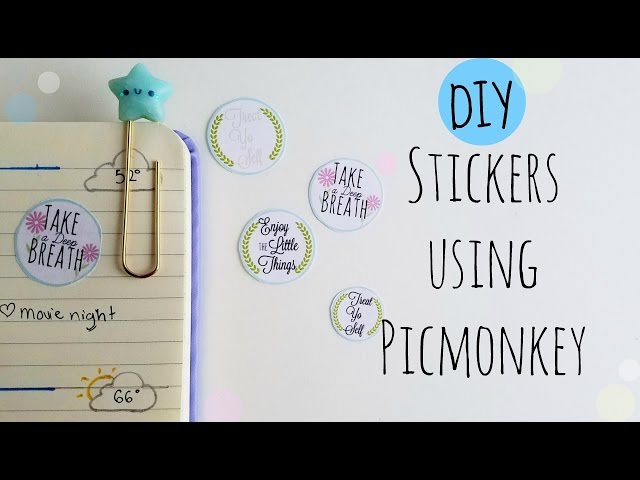 How to make your own stickers for your bullet journal — Square Lime Designs