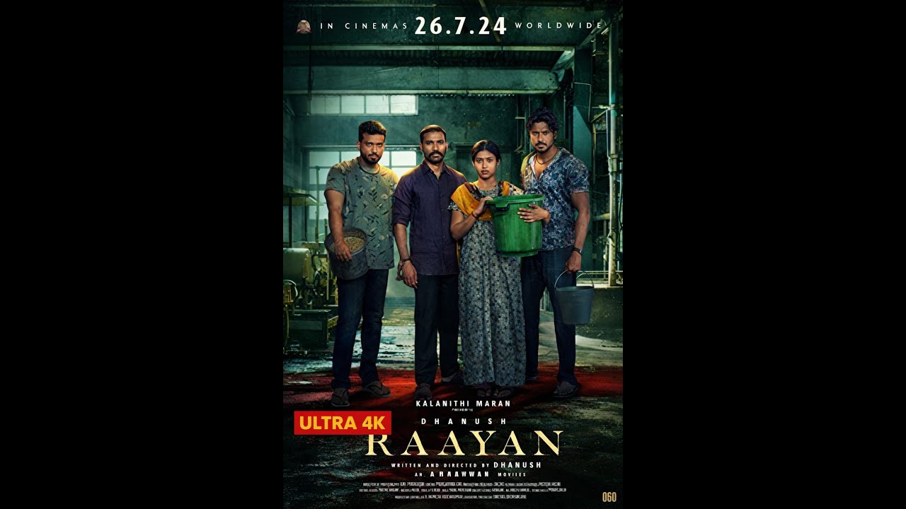 RAAYAN Full Movie | New Tamil Movie 2025 | Hindi Dubbed Full Action New Release Blockbuster Film 4k