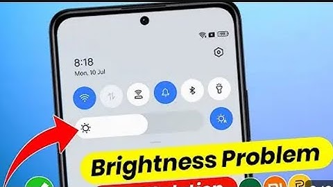 REDMI,REALME  MOBILE AUTO BRIGHTNESS PROBLEM  SOLUTION 110% |DISPLAY BRIGHTNESS PROBLEM IN MI PHONE