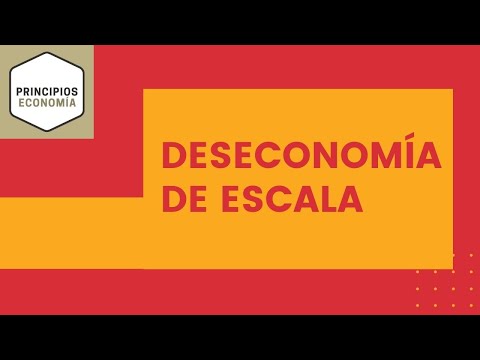 Video: ¿Qué son las deseconomías internas de escala?