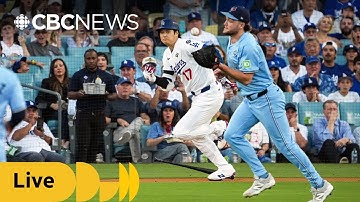 WATCH LIVE | Jays, Dodgers speak to reporters after World Series Game 5