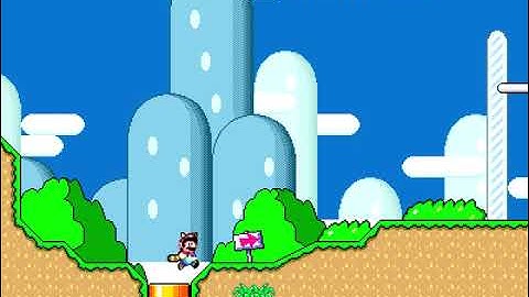 SMBX 1.3.0.2 Return to Dinosaur Land World 2 (Donut Plains)