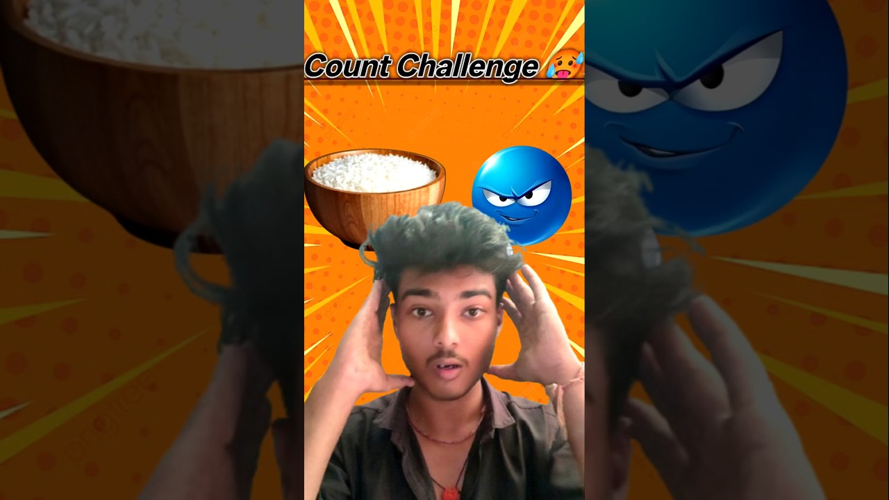 1KG  Rice Counting Challenge 😱 Patience Focus Fun Experiment Viral Mini Vlog