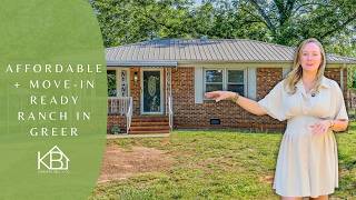 Affordable + Updated + Move-In Ready | Greer SC | Fenced Backyard | Near BMW