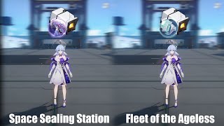 How Much Different Is There Between Fleet of the Ageless Vs Space Sealing Station For Robin? || HSR