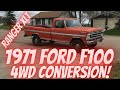1971 Ford F100 Ranger XLT 4WD Conversion Chassis Swap and Why not to do a Crown Vic swap!