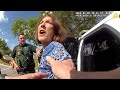 Woman Goes Nuts on Easter at Church, Runs Over Staff