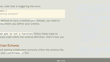 Resolving the TypeError: User.pre is not a function in Node.js with Mongoose