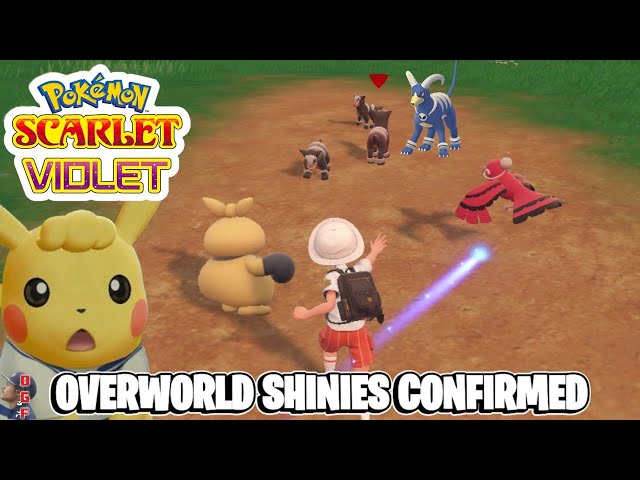 Overworld shinies finally confirmed for Pokemon Scarlet & Violet - Dexerto