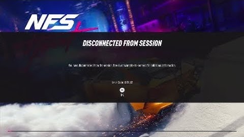 NFS Heat - Disconnected