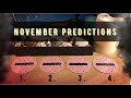 🗝 Pick A Card - November Predictions