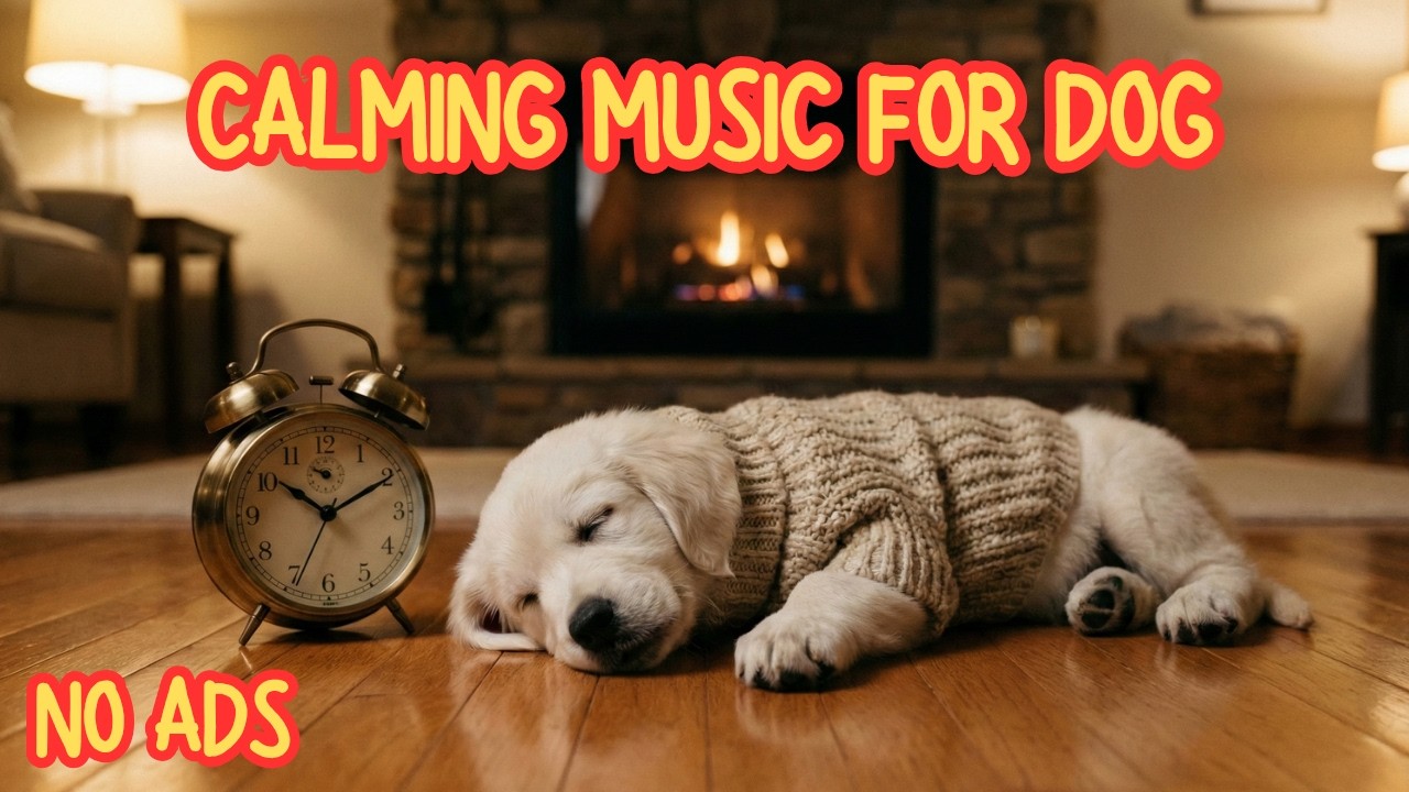 ‎Dog Anxiety Relief Music 🐶 Peaceful Sleep | No Ads
