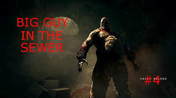 BIG GUY IN THE SEWER!!!! OUTLAST Gameplay Episode 4 (EP:4) with SABOID