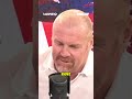 Sean Dyche has his say on World Cup hydration breaks and it's exactly what you'd expect...