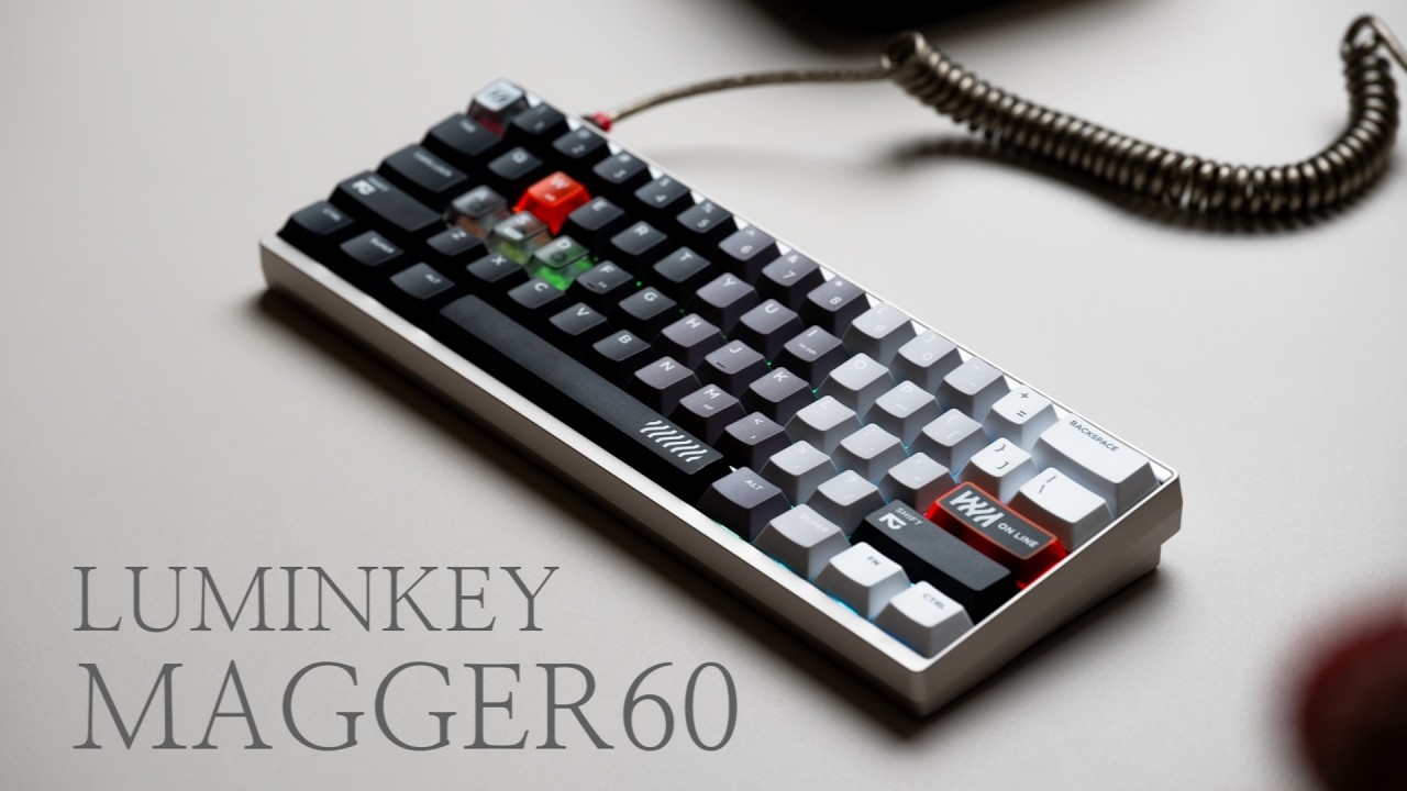 LUMINKEY Magger60 HE ゲーミングキーボード LUMINKEY Magger60 HE Ultra Keyboard