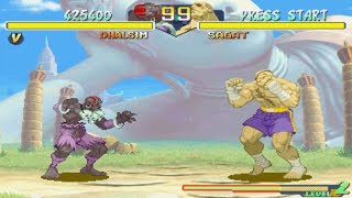 Street Fighter Alpha 2 [Saturn] - play as SF2 Dhalsim
