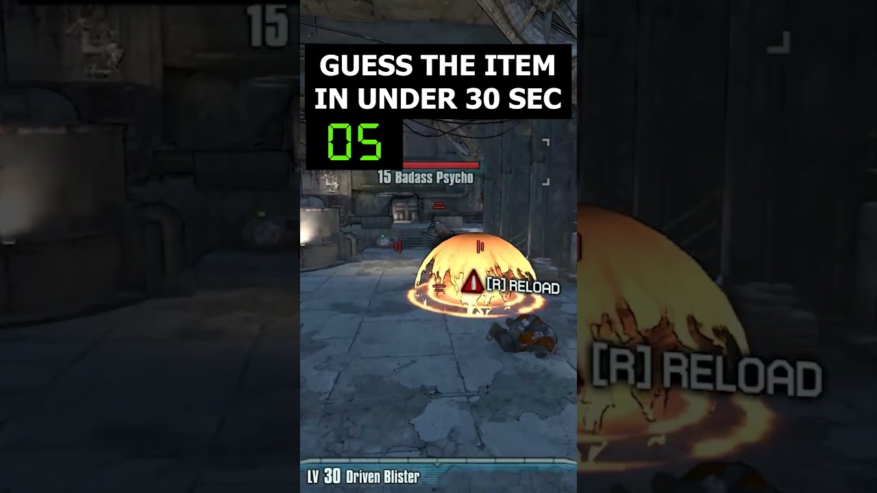 Can you Guess this BORDERLANDS 2 SMG in Under 30 Seconds?? 