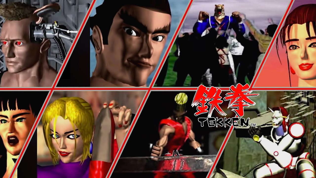 Tekken 1 - All Endings