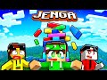 SFIDO I MIEI AMICI in JENGA su MINECRAFT!