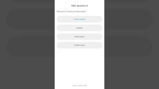 Nail Exam 2023 #4: What kind of chemical is flammable? Profile